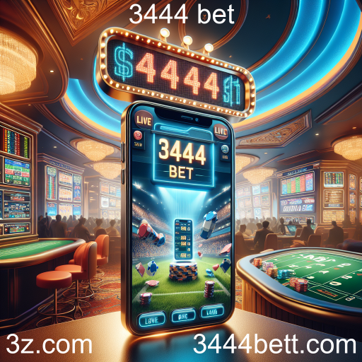 Apostas Ao Vivo: A Nova Fronteira das Apostas no 3444 Bet